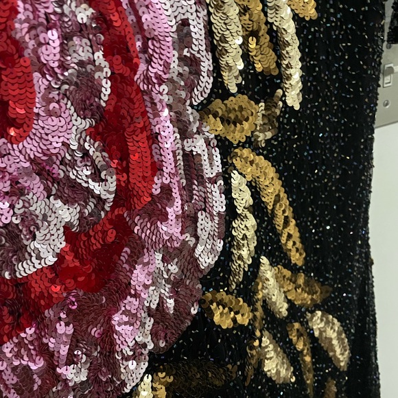 Max Duggal Florian sequined evening gown - Picture 4 of 5